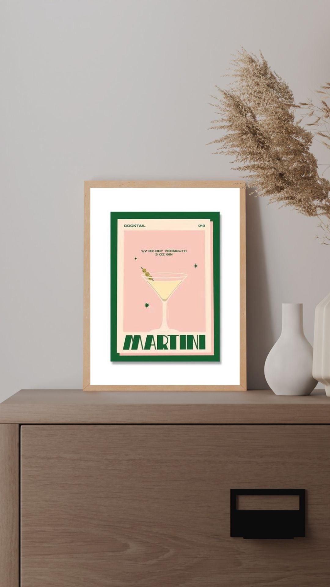 🍹 Cocktail Retro – Set di Stampe Vintage per Amanti dei Drink! 🎨✨